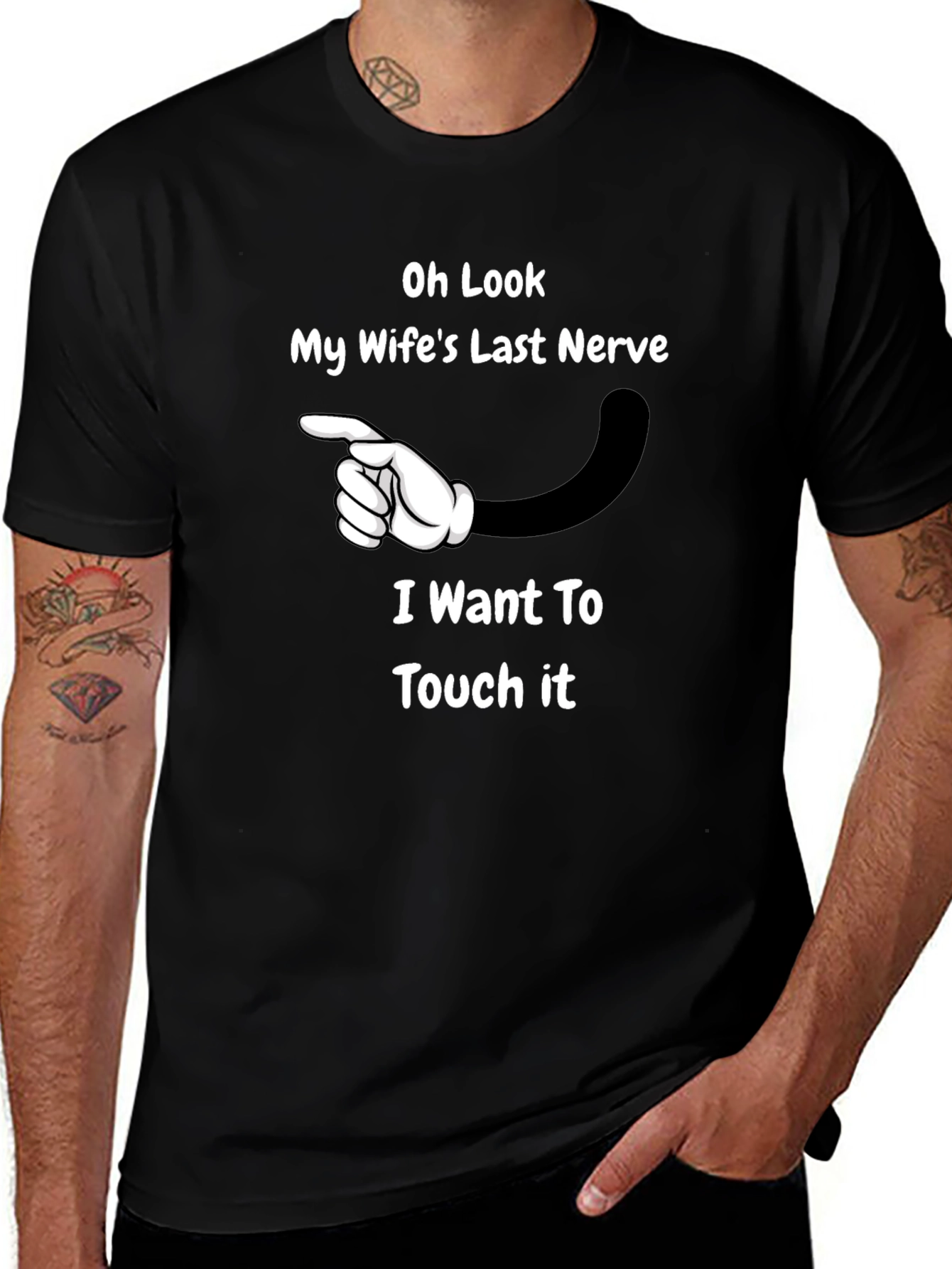 Funny Wifes Last Nerve Graphic Tee