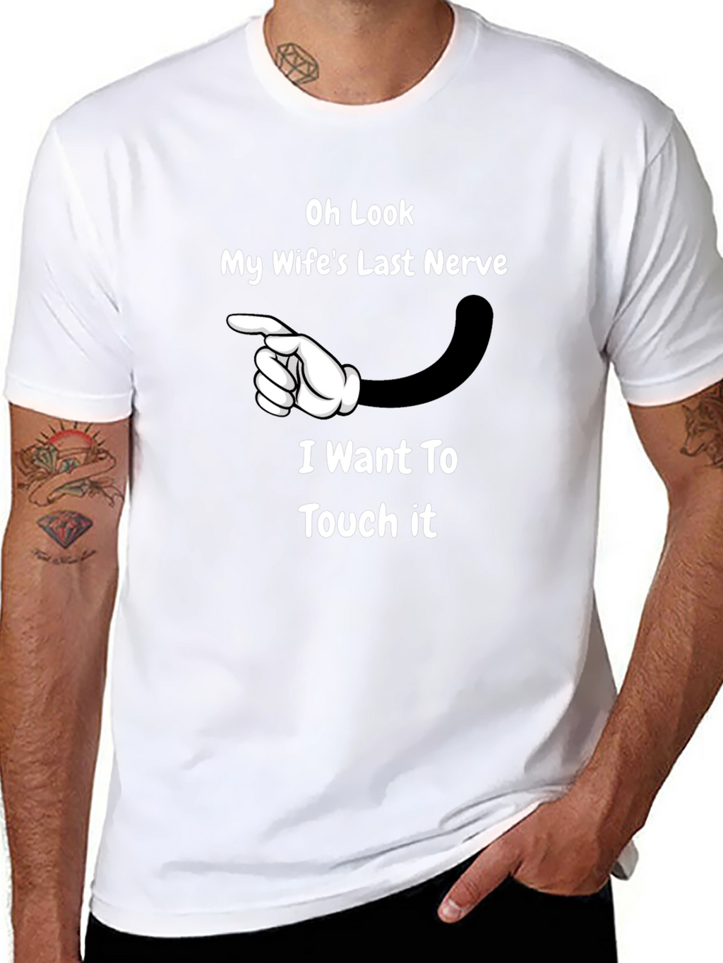 Funny Wifes Last Nerve Graphic Tee