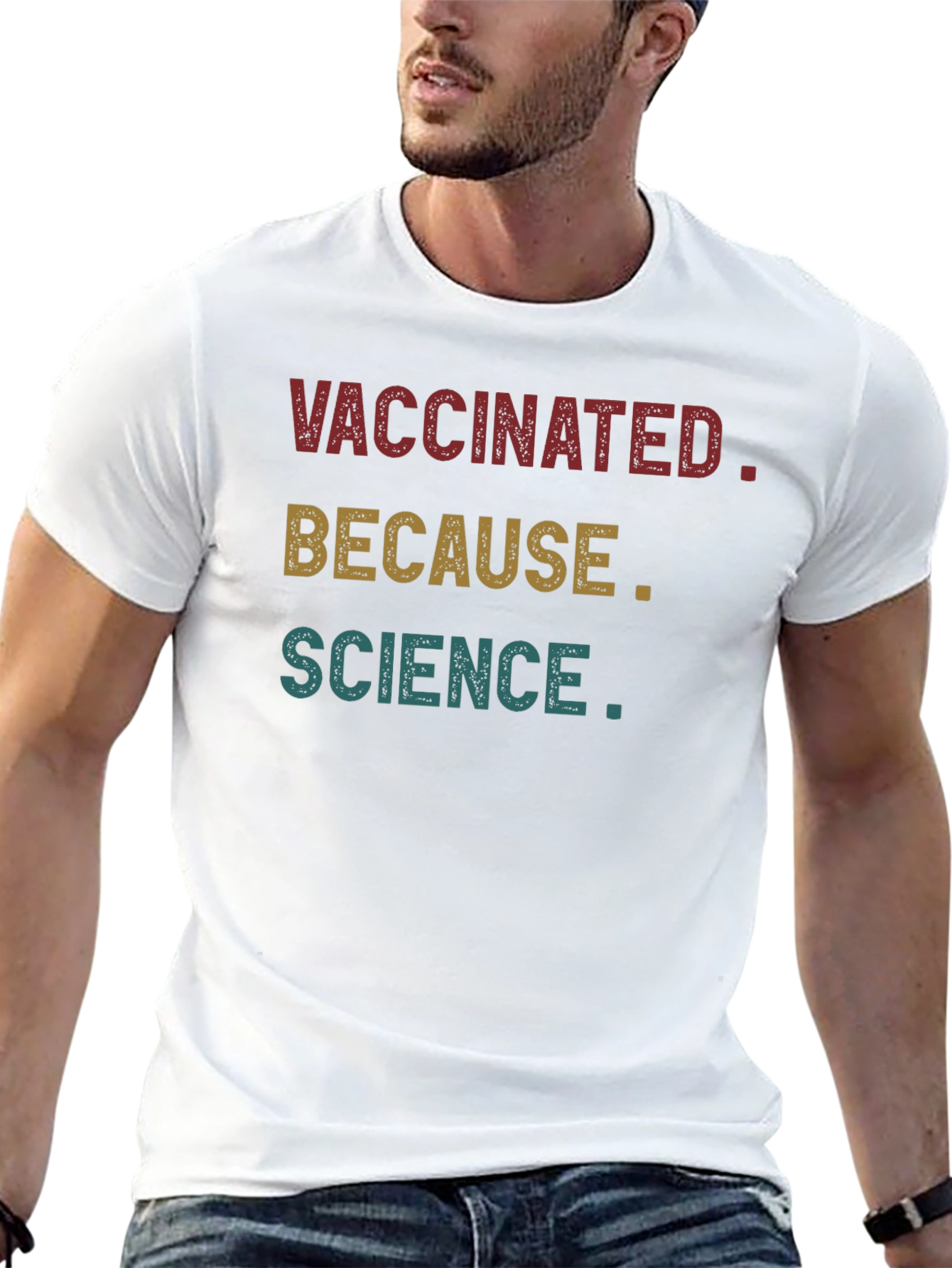 Vaccinated Because Science T-Shirt