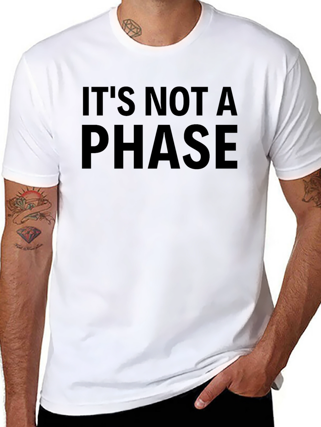 Its Not a Phase T-Shirt - Bold Statement Tee