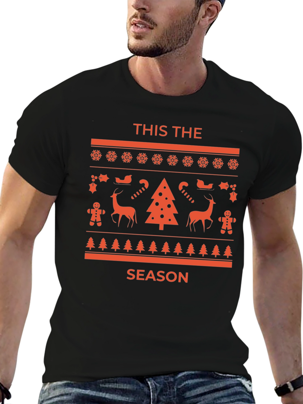 Holiday Novelty T-Shirt - This The Season