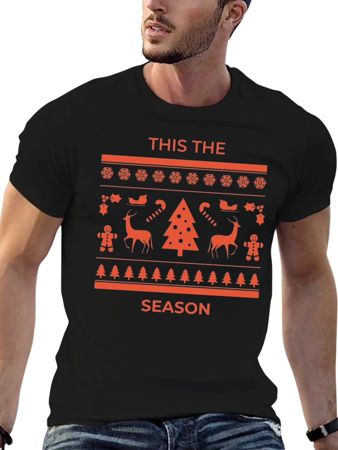 Holiday Novelty T-Shirt - This The Season