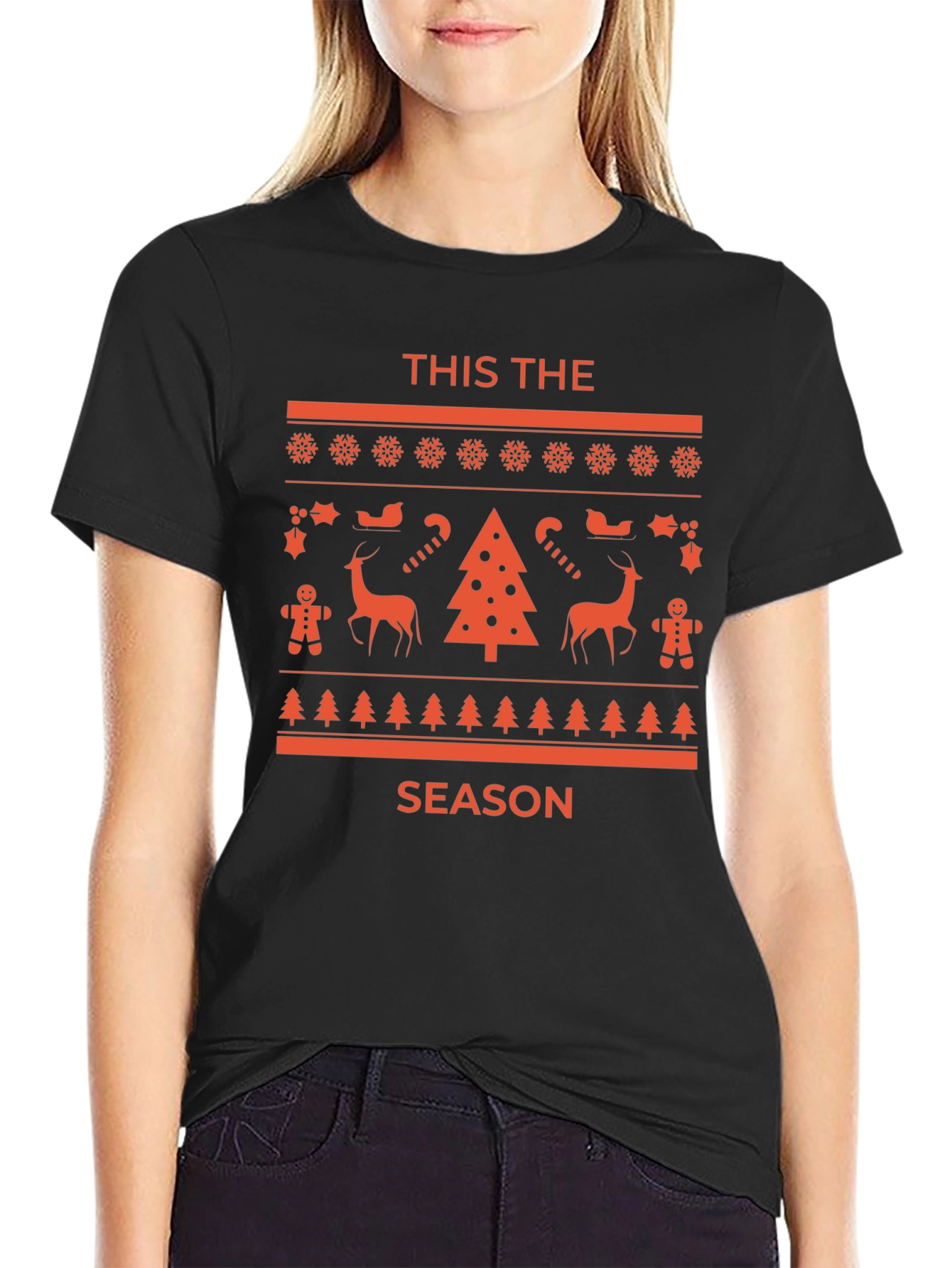 Holiday Novelty T-Shirt - This The Season