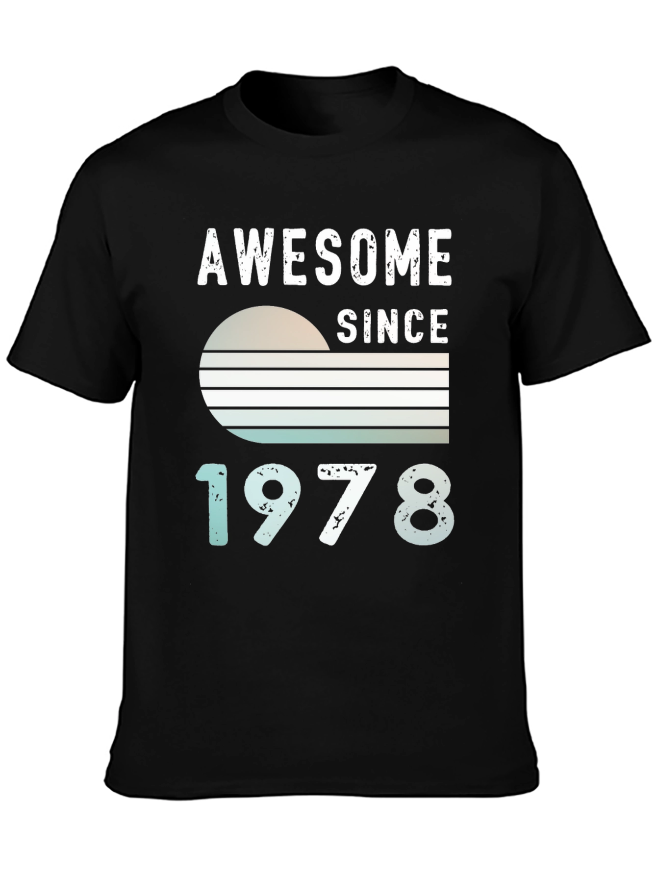 Awesome Since 1978 Graphic Tee - Birthday Gift
