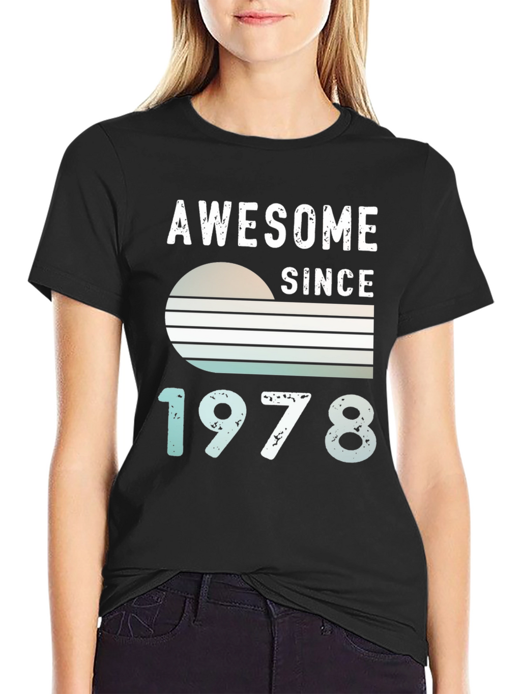 Awesome Since 1978 Graphic Tee - Birthday Gift