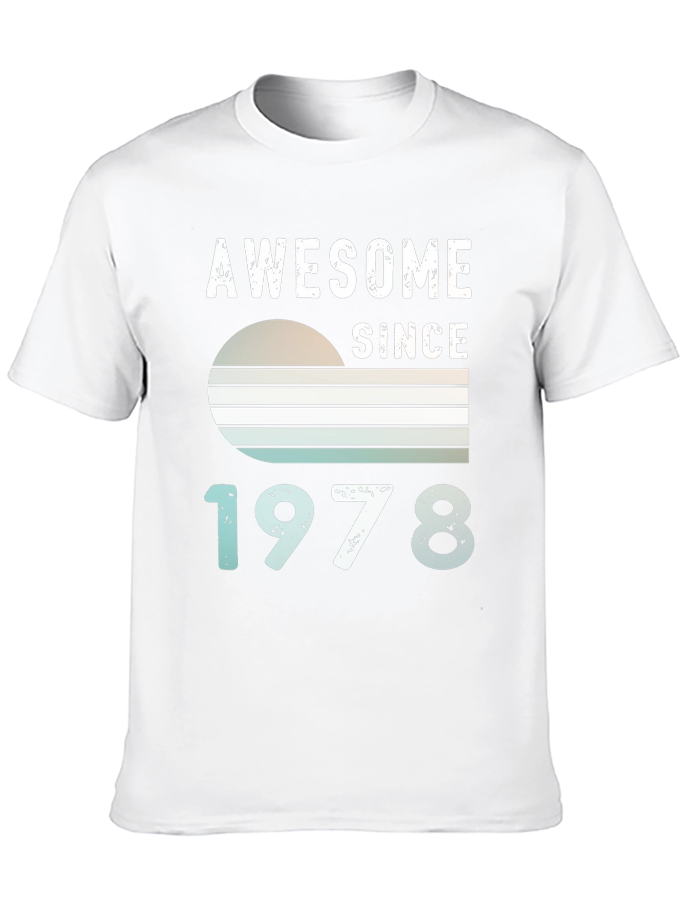 Awesome Since 1978 Graphic Tee - Birthday Gift
