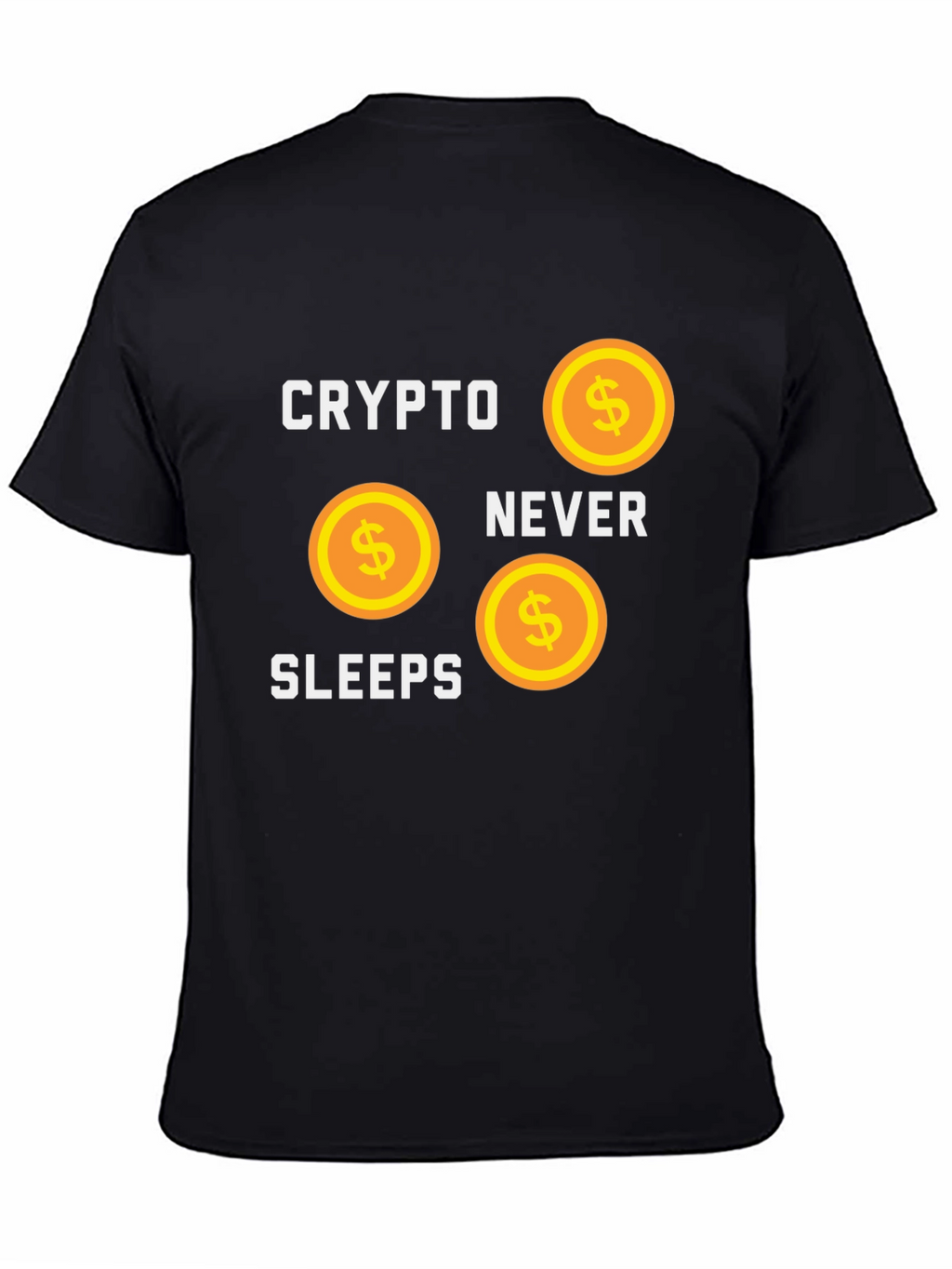 Crypto Never Sleeps T-Shirt