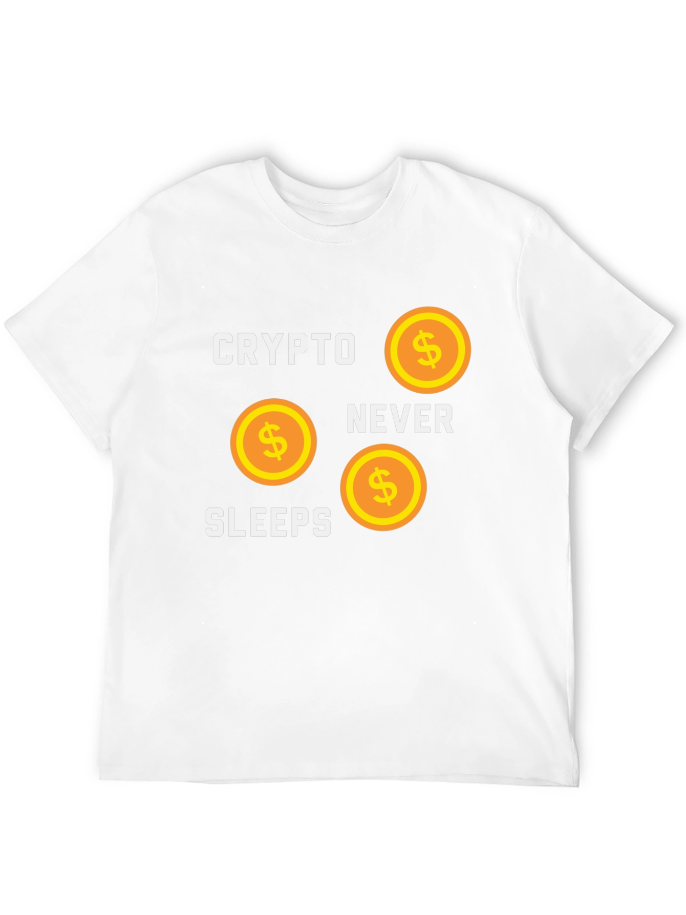 Crypto Never Sleeps T-Shirt