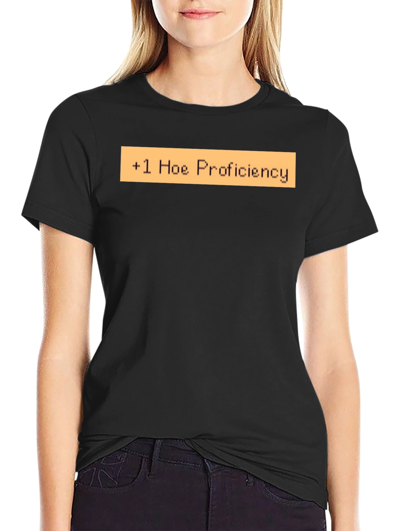 +1 Hoe Proficiency Funny Graphic T-Shirt