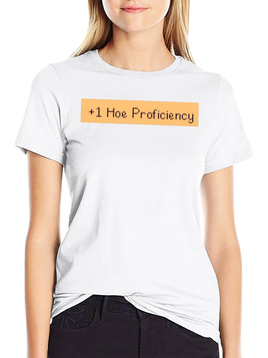 +1 Hoe Proficiency Funny Graphic T-Shirt