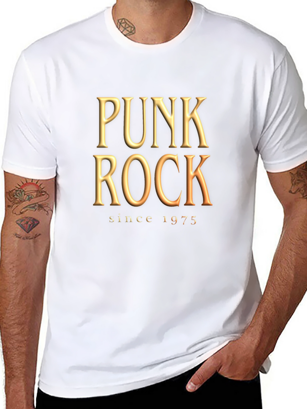 Punk Rock Since 1975 Graphic T-Shirt
