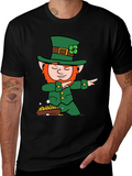 Lucky Leprechaun Dab T-Shirt - St. Patricks Day