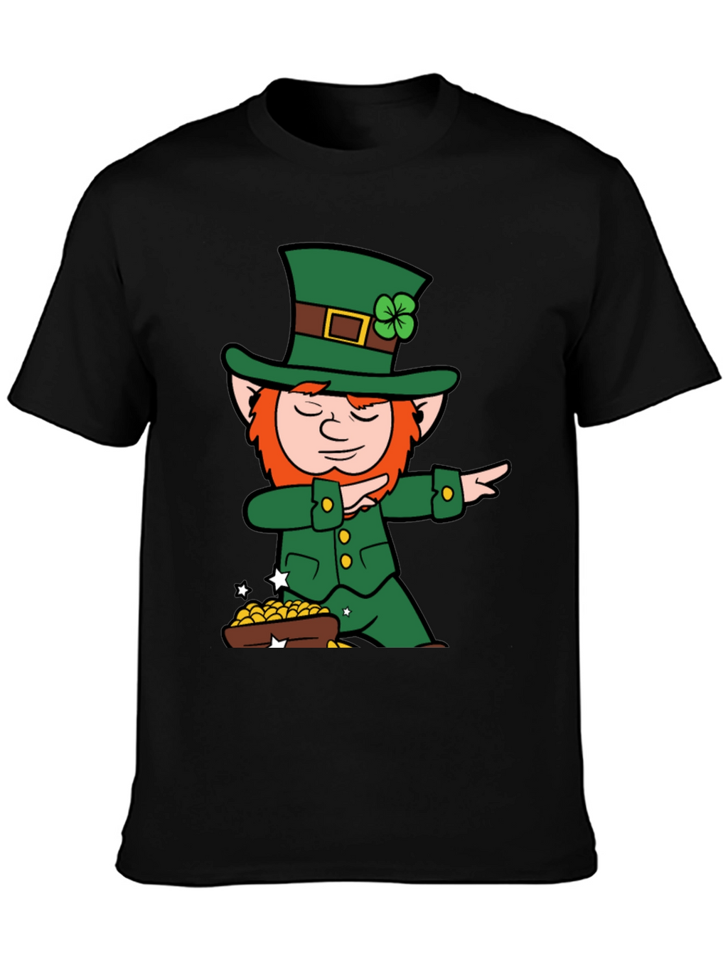 Lucky Leprechaun Dab T-Shirt - St. Patricks Day