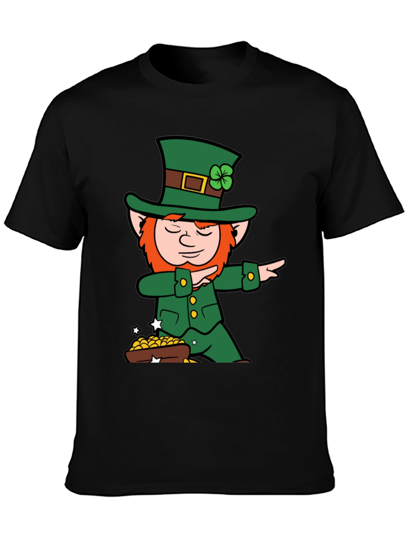 Lucky Leprechaun Dab T-Shirt - St. Patricks Day