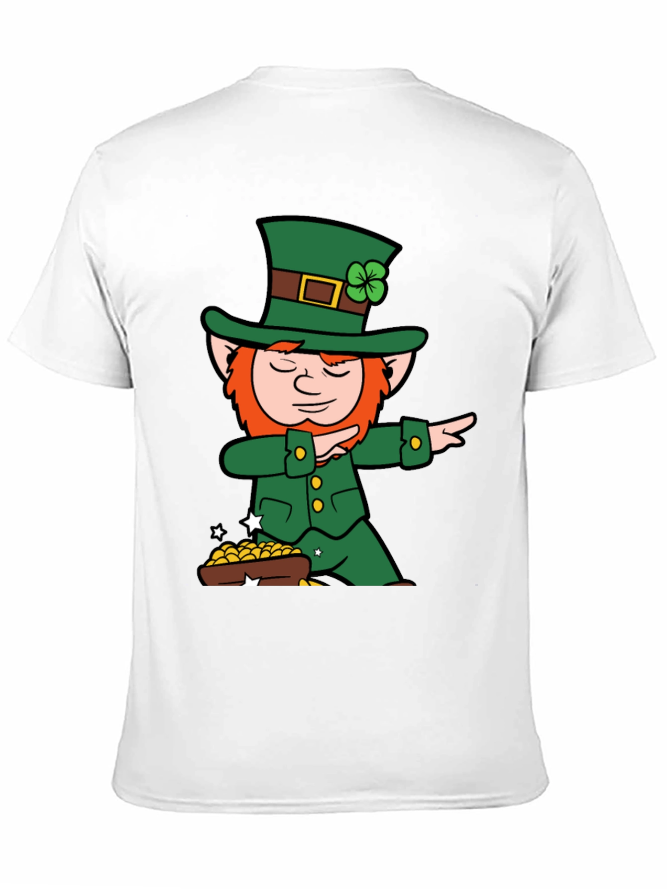 Lucky Leprechaun Dab T-Shirt - St. Patricks Day