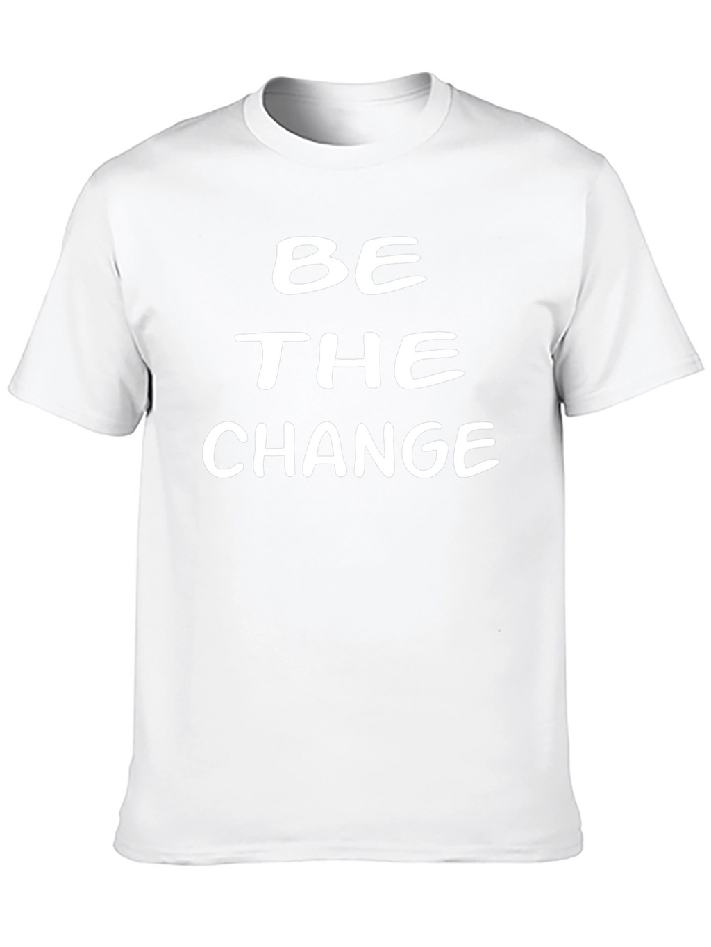 Be The Change Black Graphic Tee