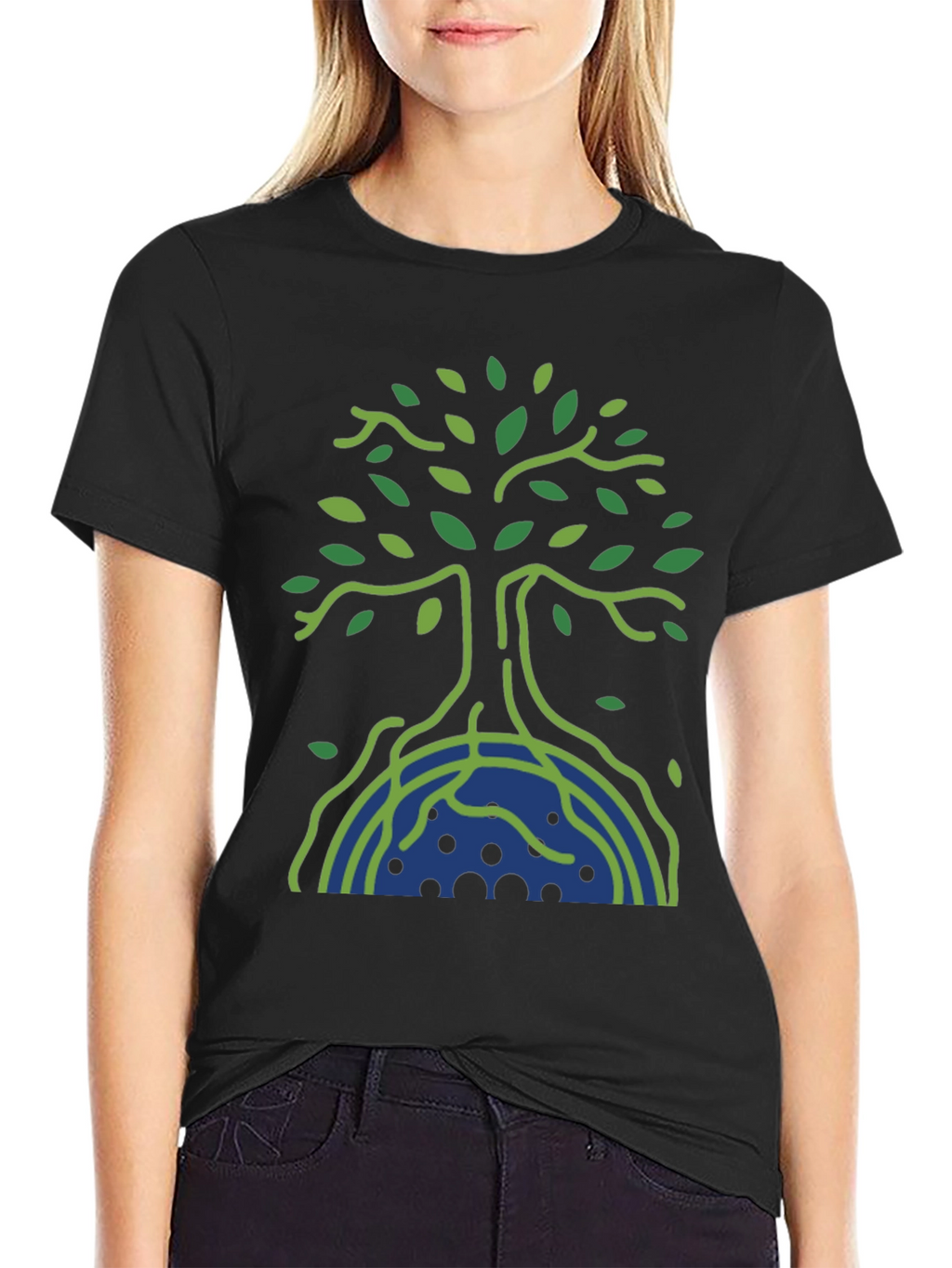 Eco Tree Graphic Tee - Nature Inspired Design