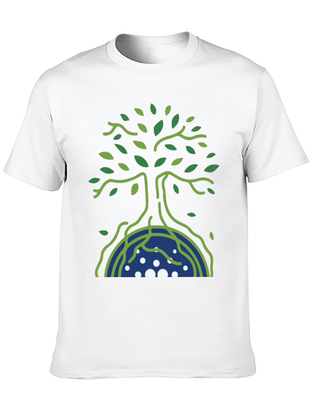 Eco Tree Graphic Tee - Nature Inspired Design