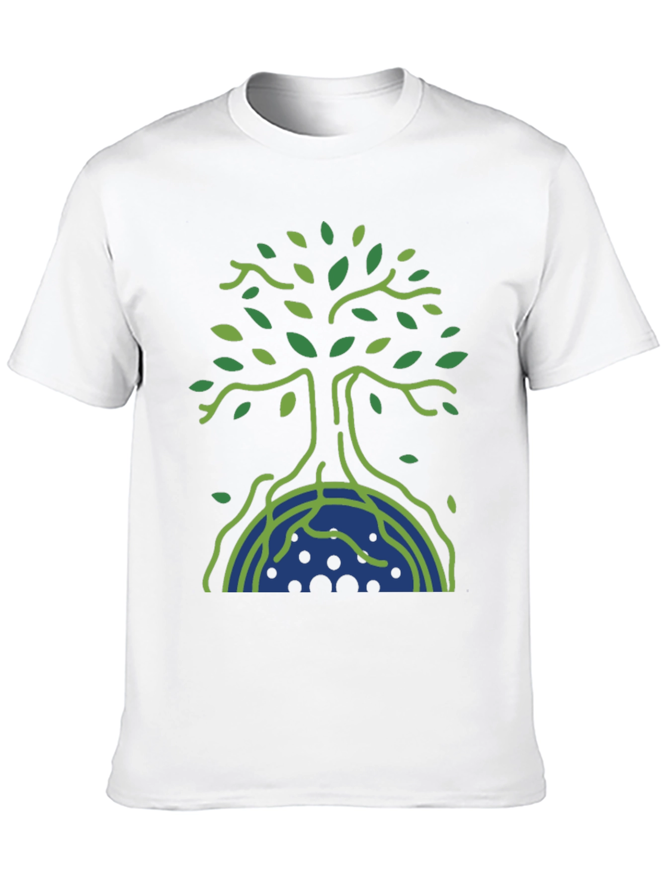 Eco Tree Graphic Tee - Nature Inspired Design