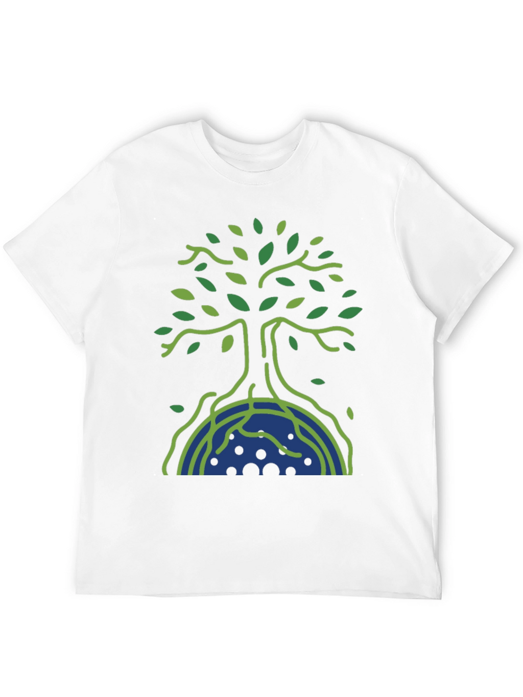Eco Tree Graphic Tee - Nature Inspired Design