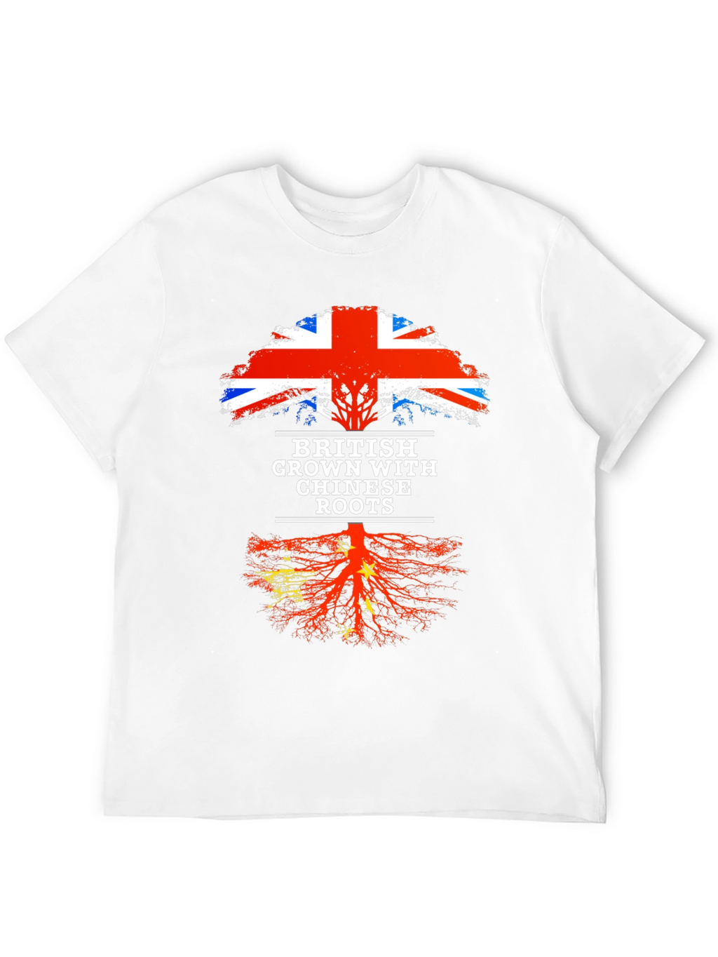 British Grown with Chinese Roots T-Shirt