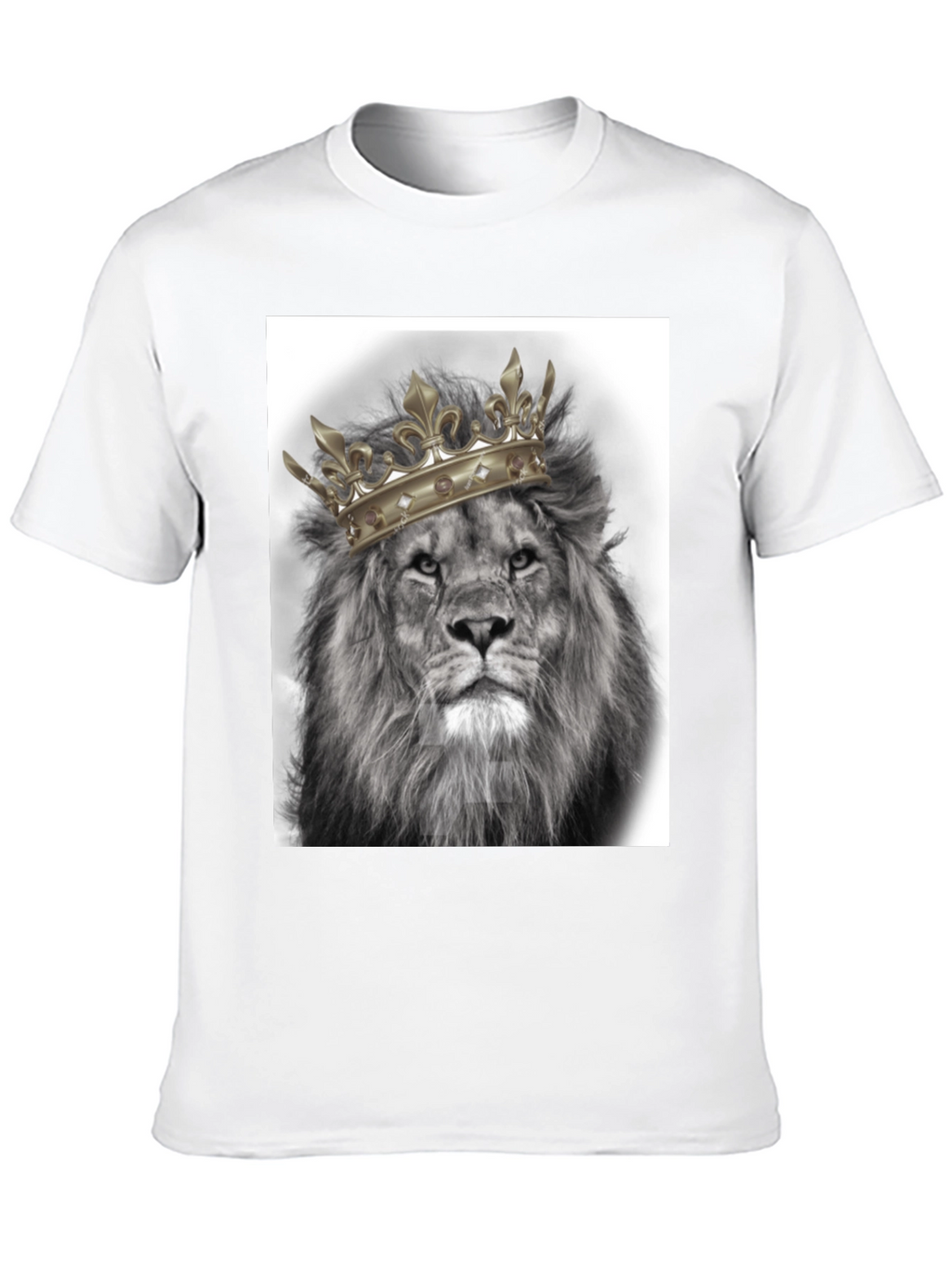 Lion King Graphic Tee - Black Cotton T-Shirt