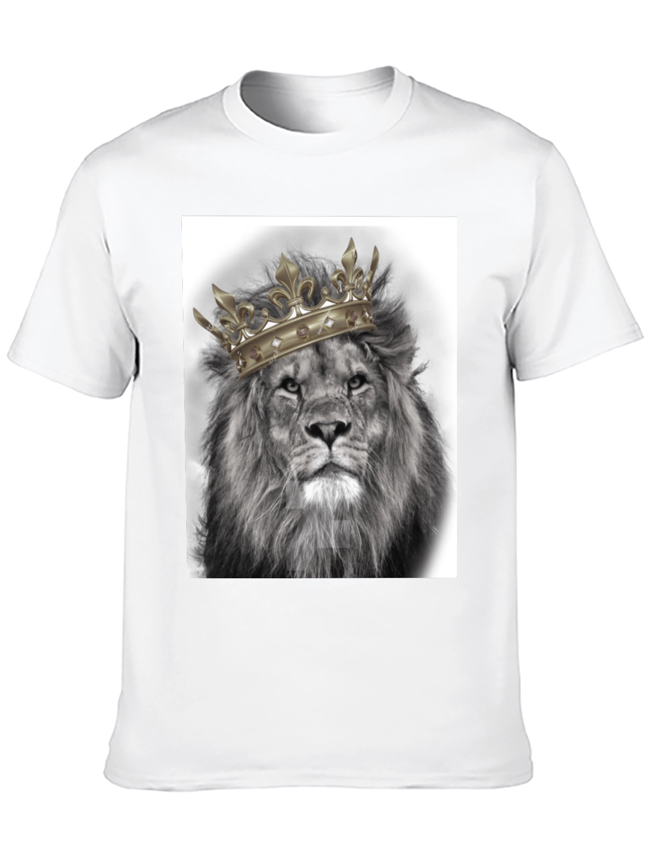 Lion King Graphic Tee - Black Cotton T-Shirt