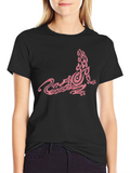 Celtic Lizard Graphic Tee - Black