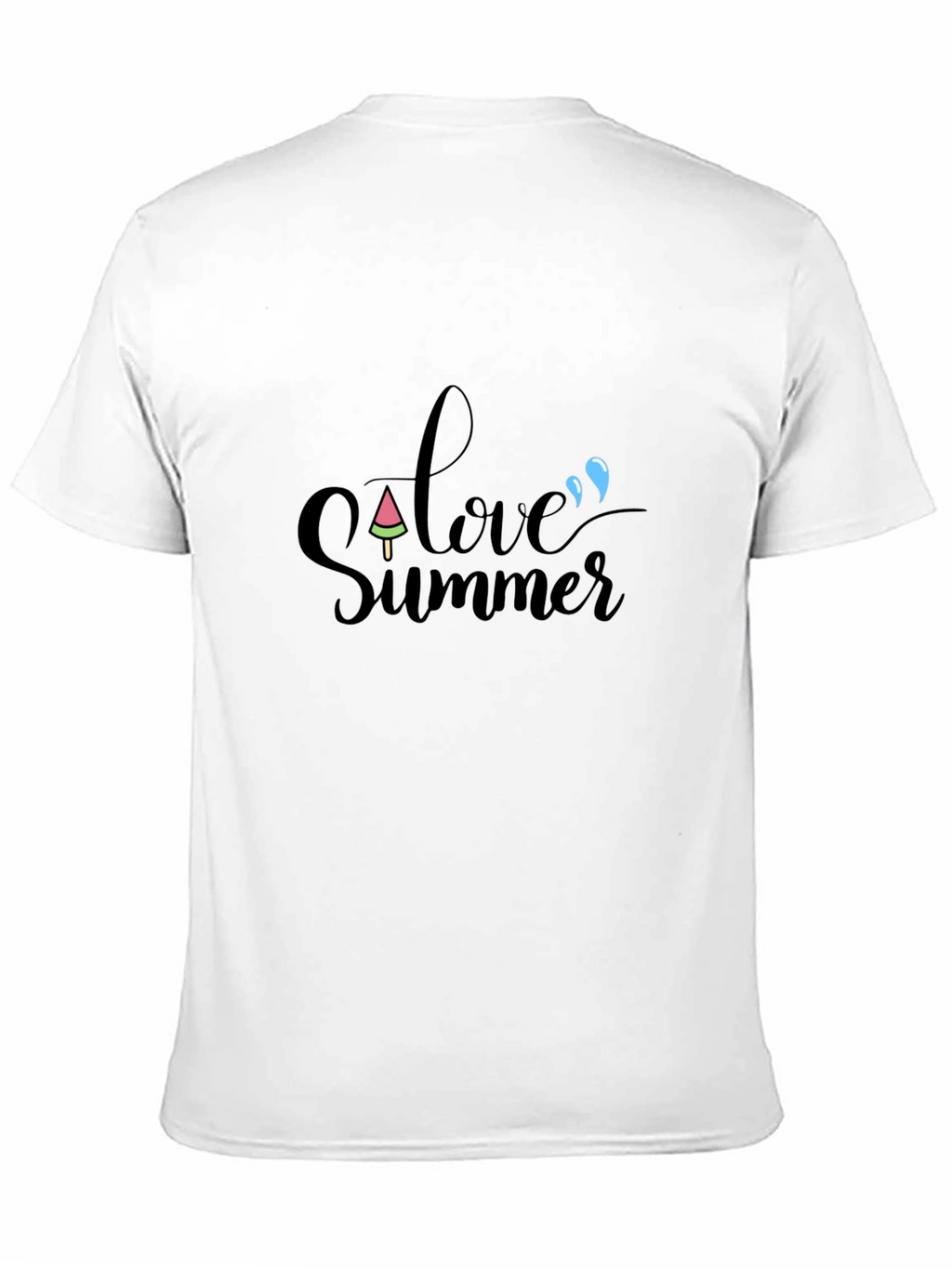 Love Summer Black T-Shirt