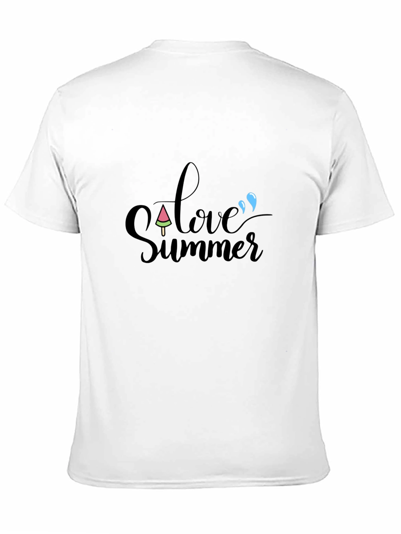 Love Summer Black T-Shirt