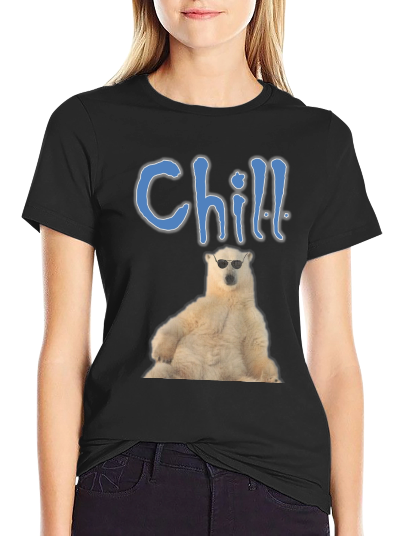 Chill Polar Bear Tee - Cool & Casual Graphic T-Shirt