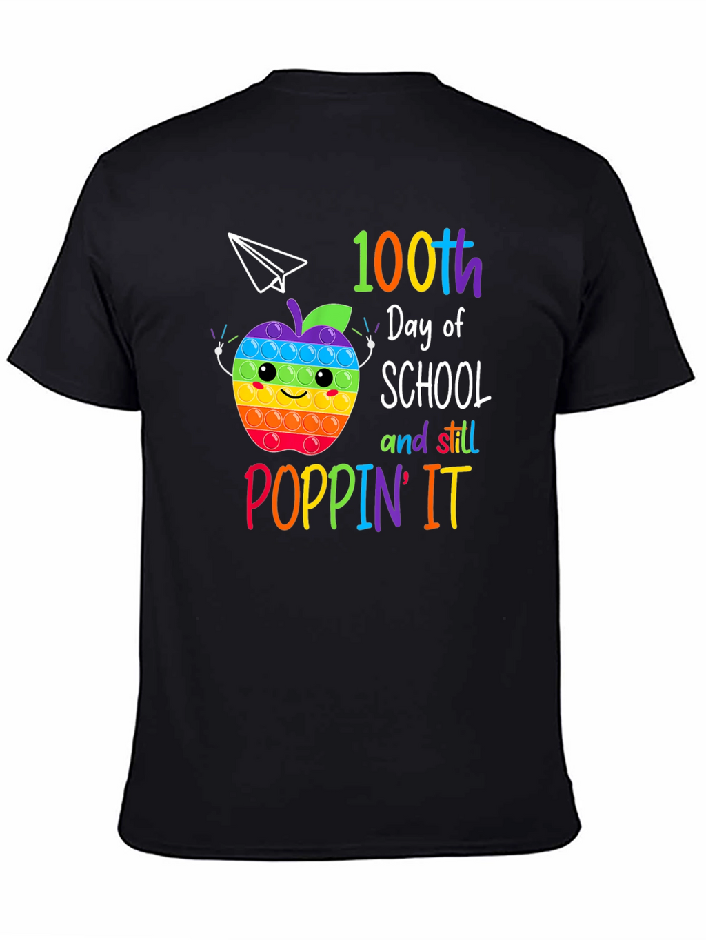 100th Day of School Poppin It T-Shirt