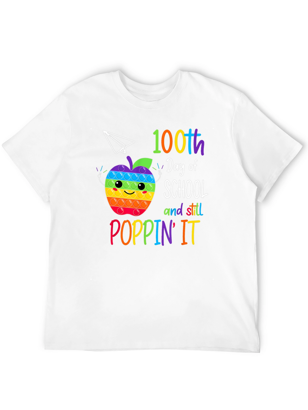 100th Day of School Poppin It T-Shirt