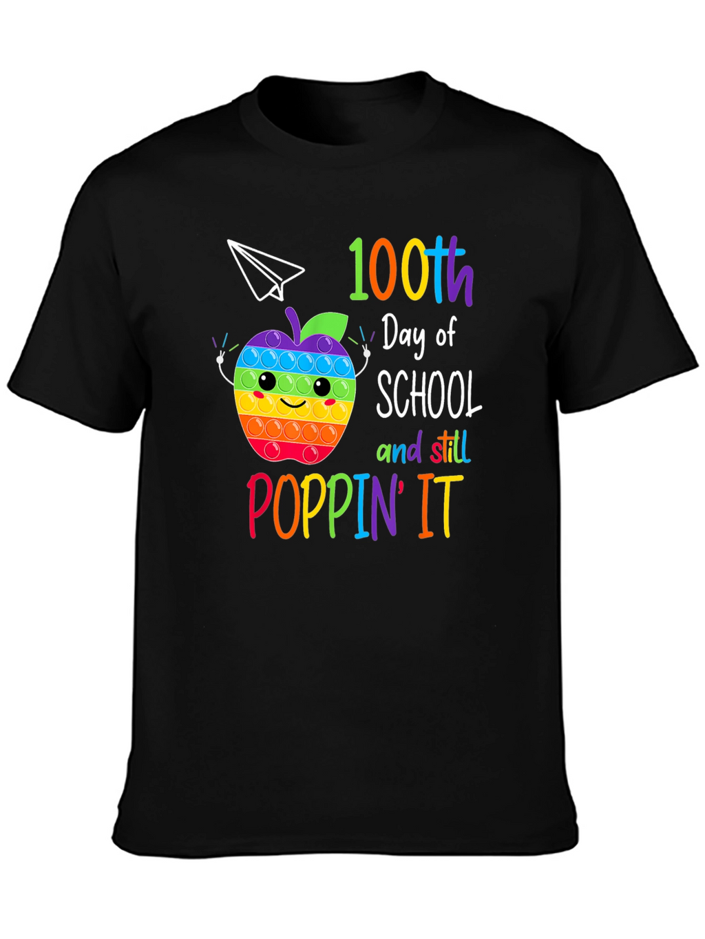 100th Day of School Poppin It T-Shirt