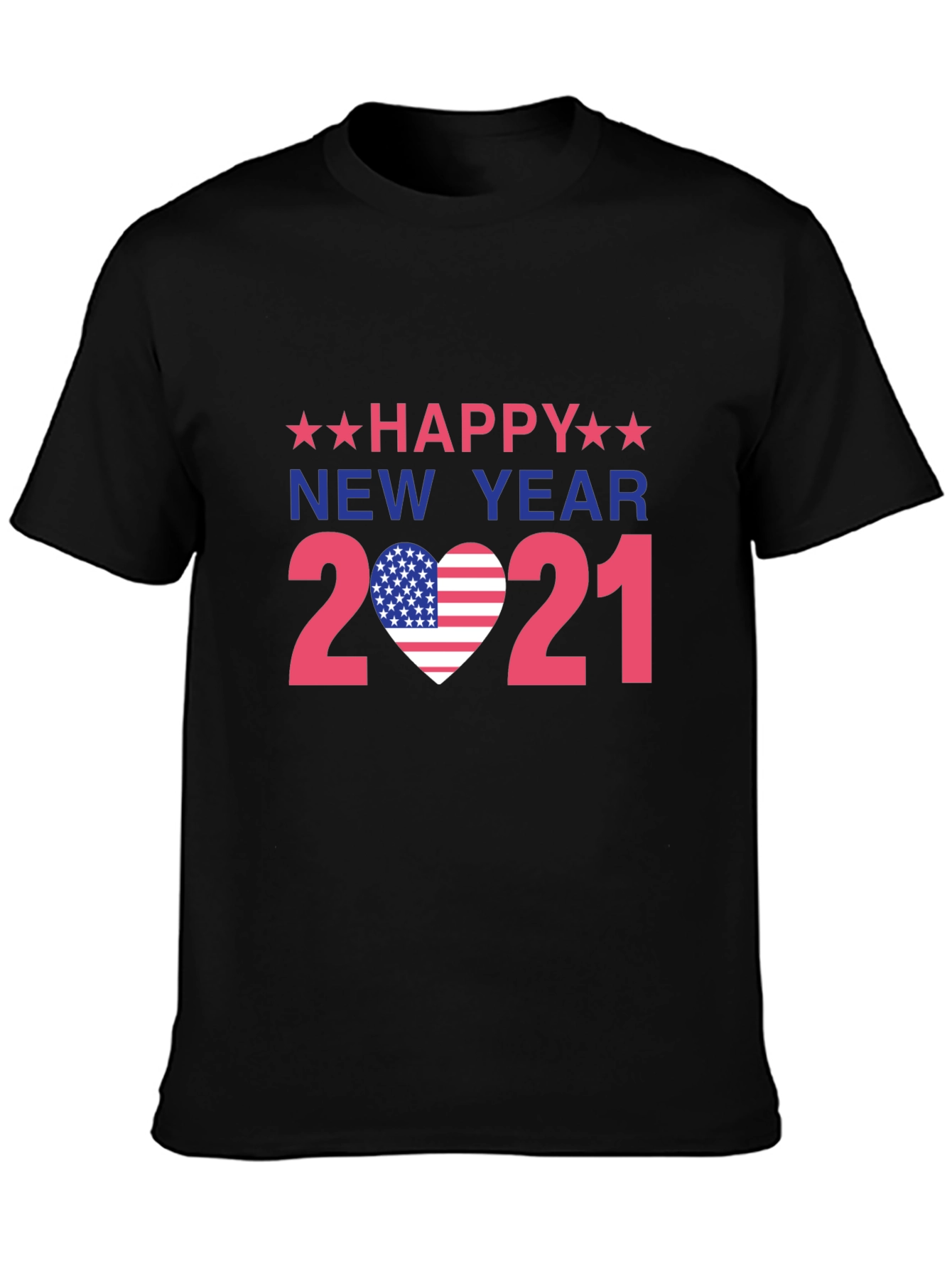 Happy New Year 2021 Patriotic T-Shirt