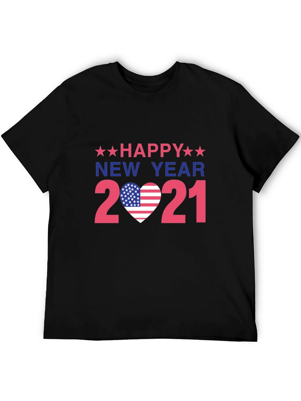Happy New Year 2021 Patriotic T-Shirt