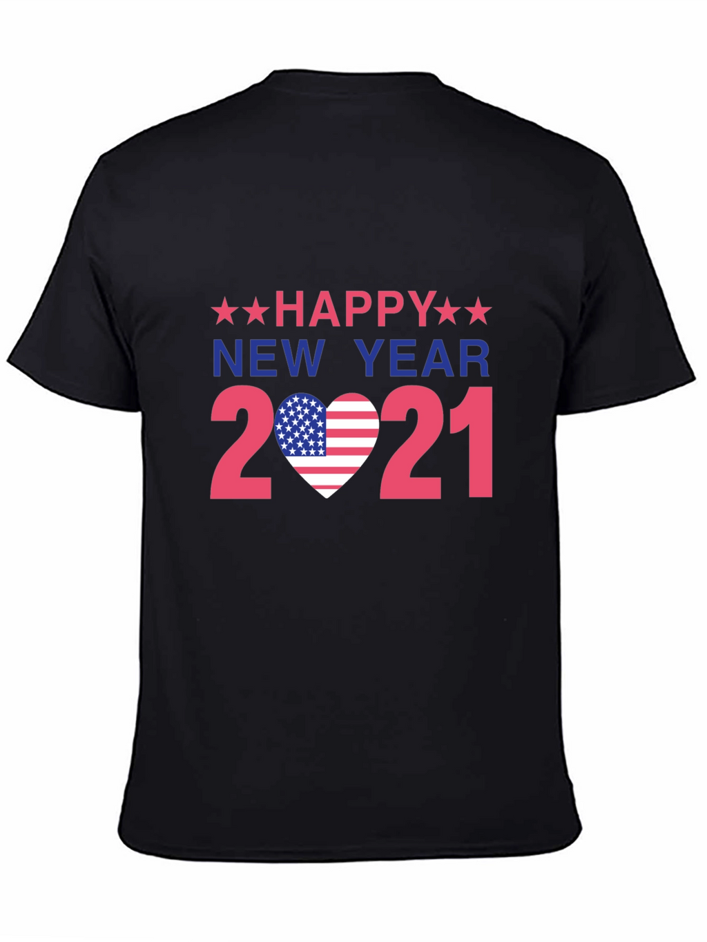 Happy New Year 2021 Patriotic T-Shirt