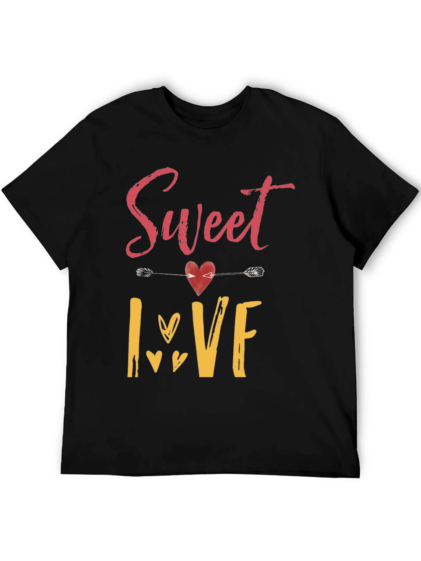 Sweet Love Graphic T-Shirt - Valentines Day