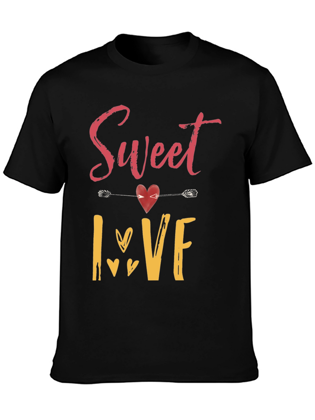 Sweet Love Graphic T-Shirt - Valentines Day