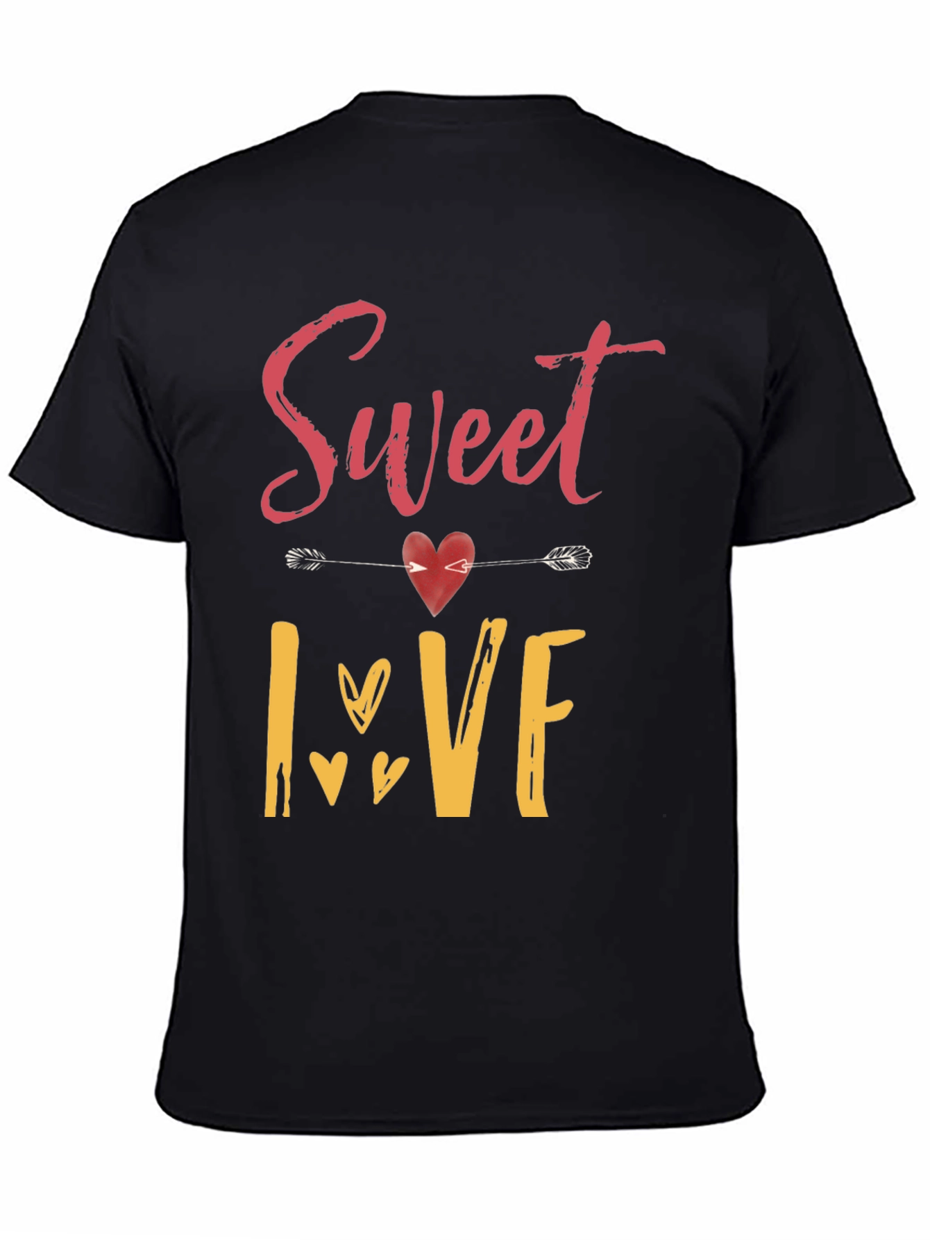 Sweet Love Graphic T-Shirt - Valentines Day