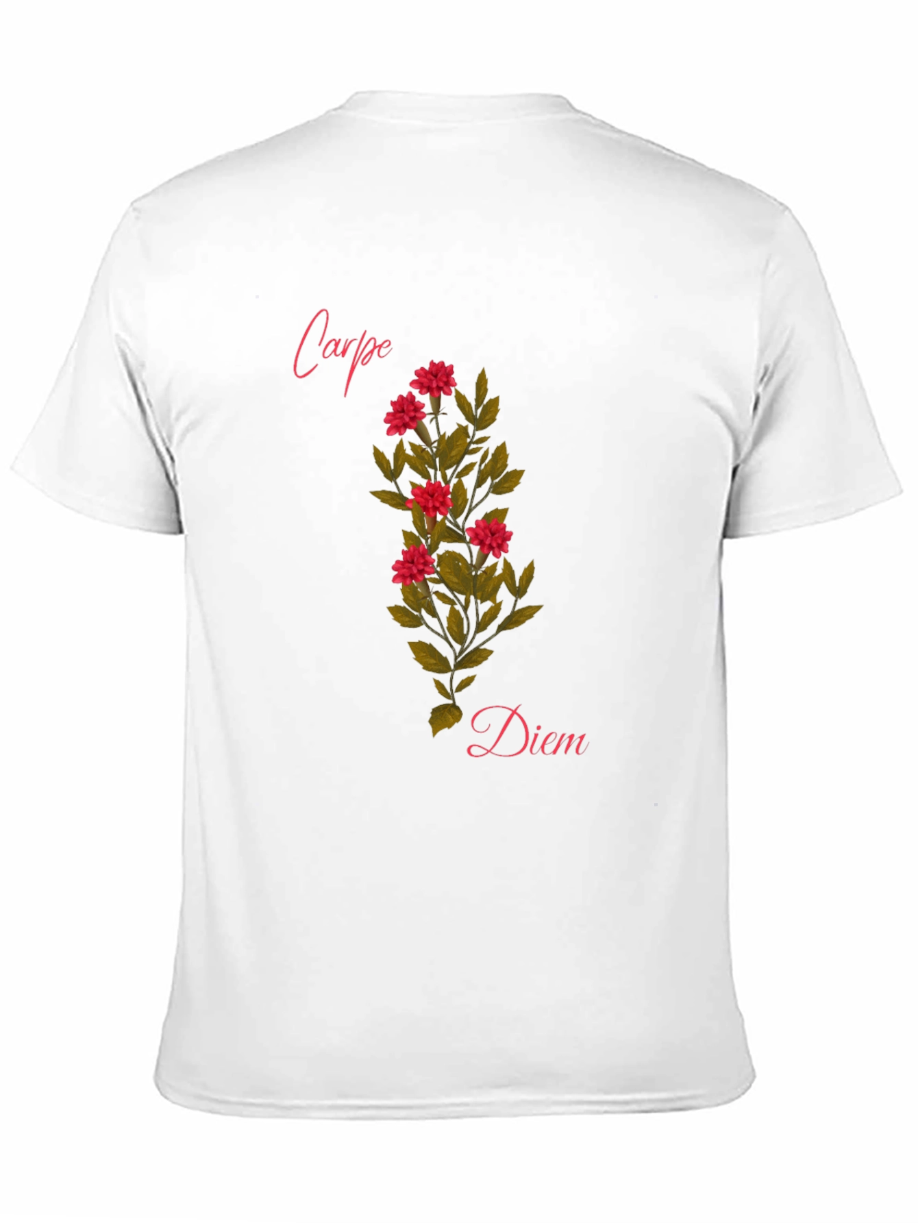 Carpe Diem Floral T-Shirt