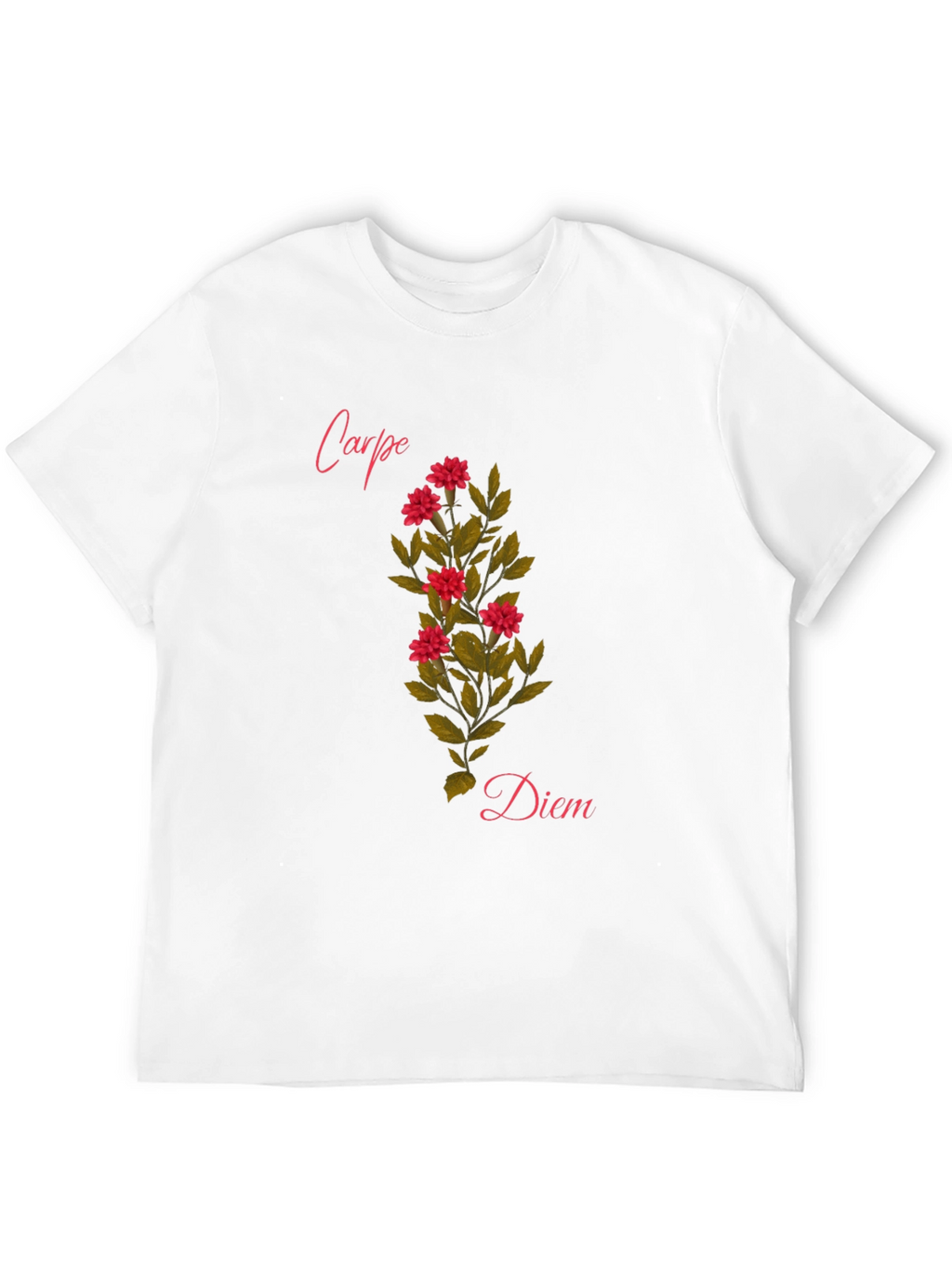 Carpe Diem Floral T-Shirt
