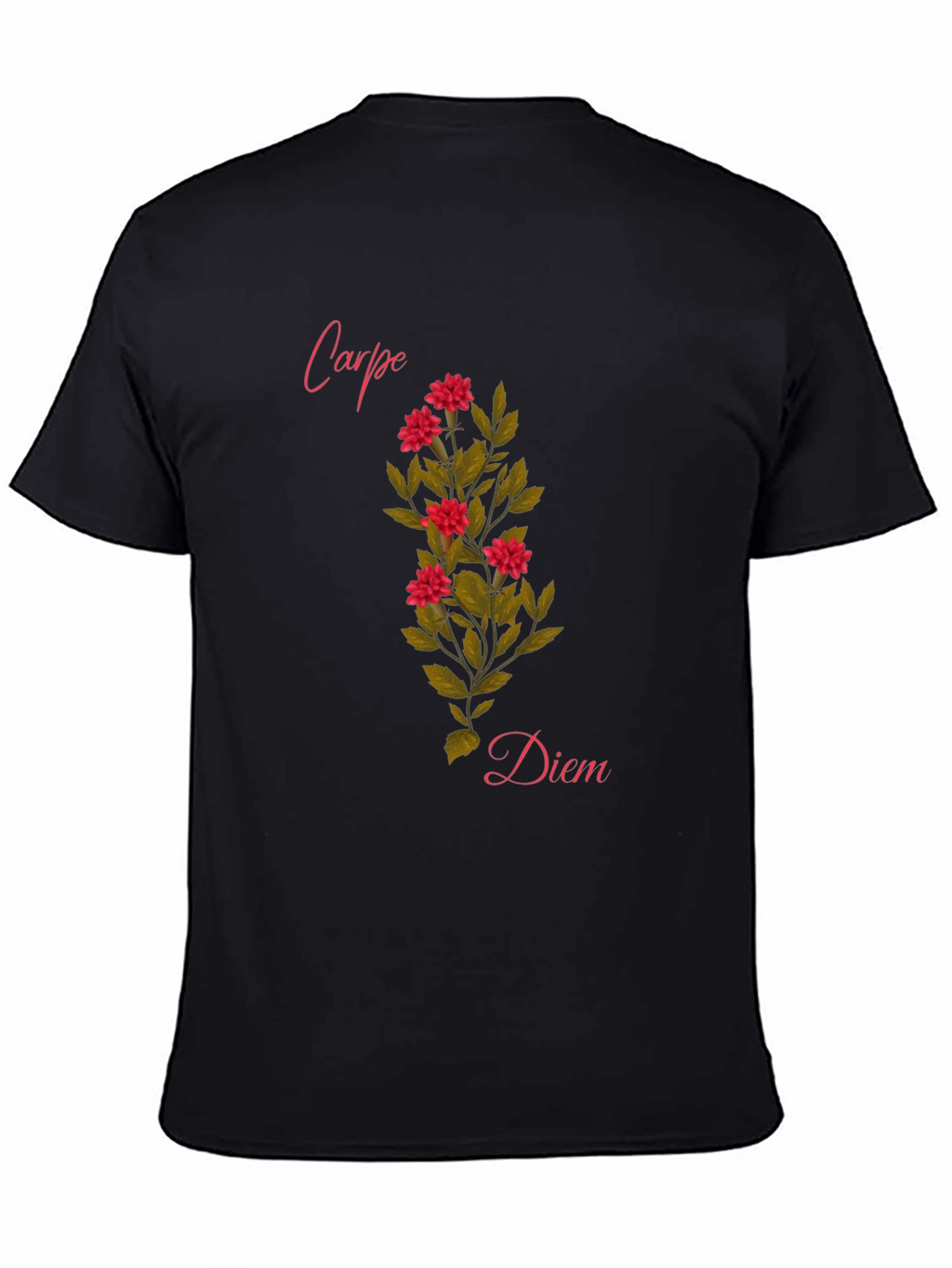 Carpe Diem Floral T-Shirt