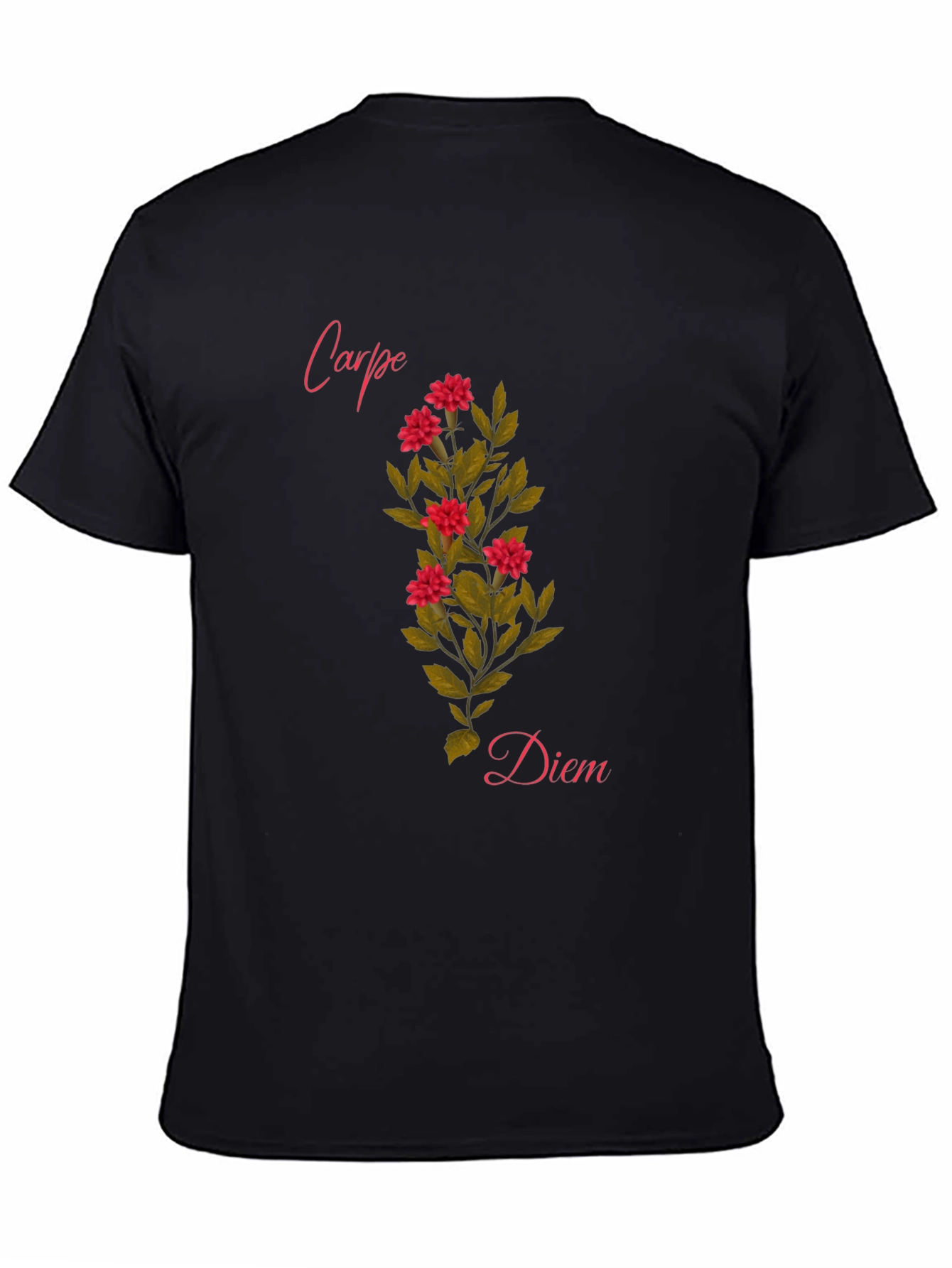 Carpe Diem Floral T-Shirt