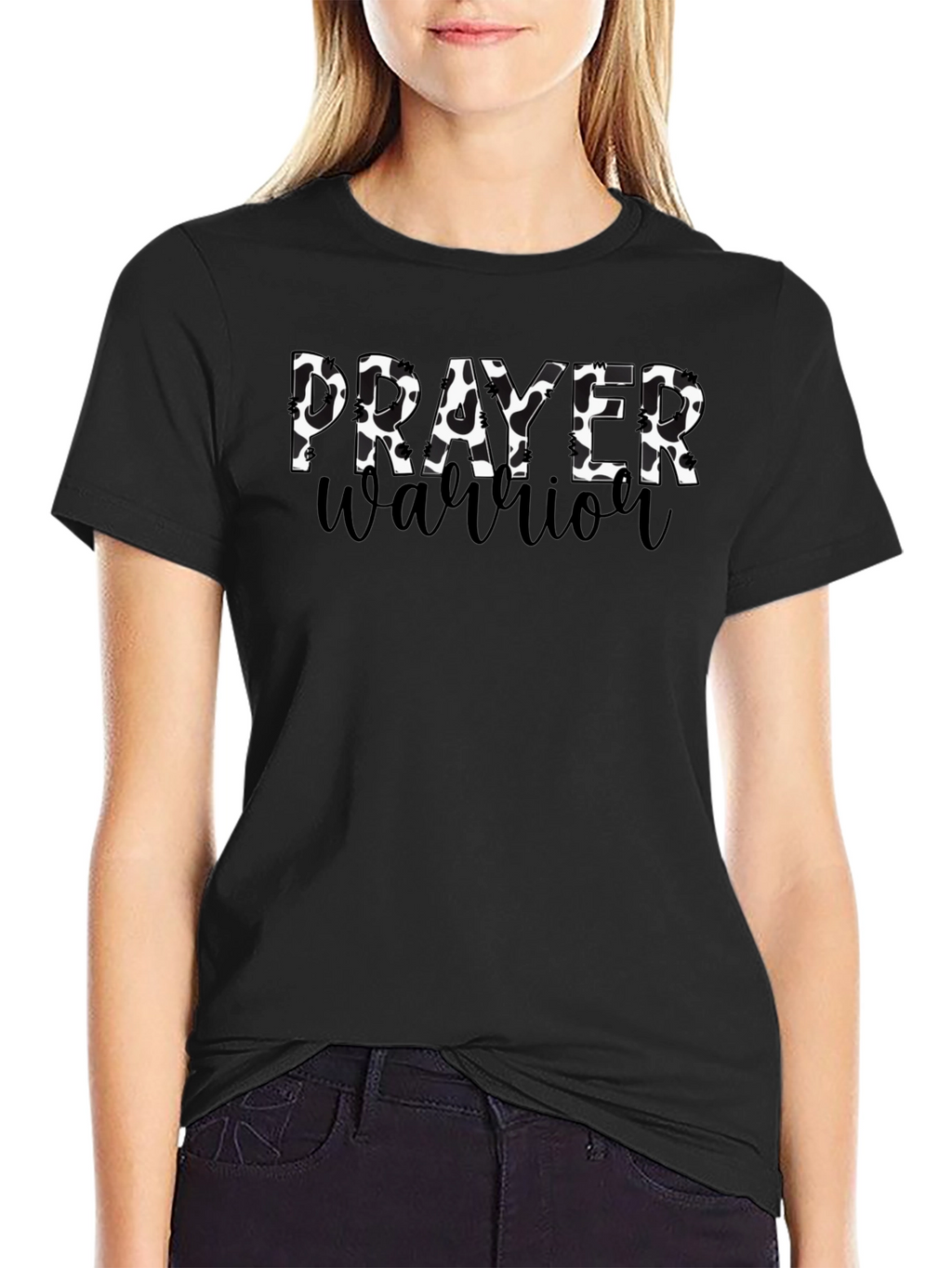 Prayer Warrior Black T-Shirt