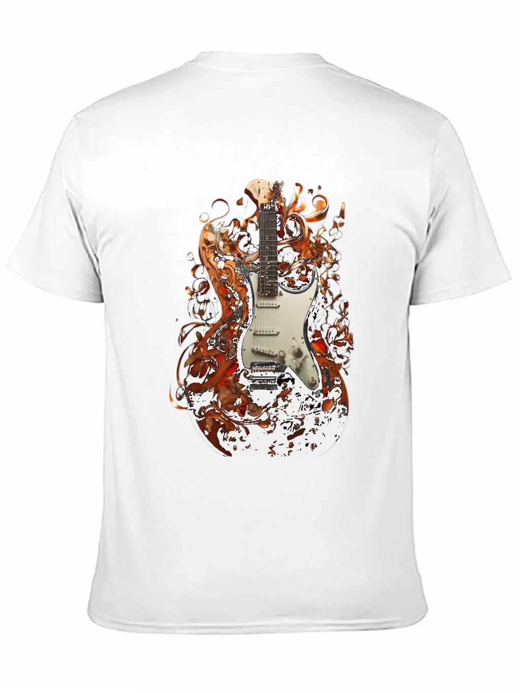 Electric Guitar Graphic Tee - Rocker Style