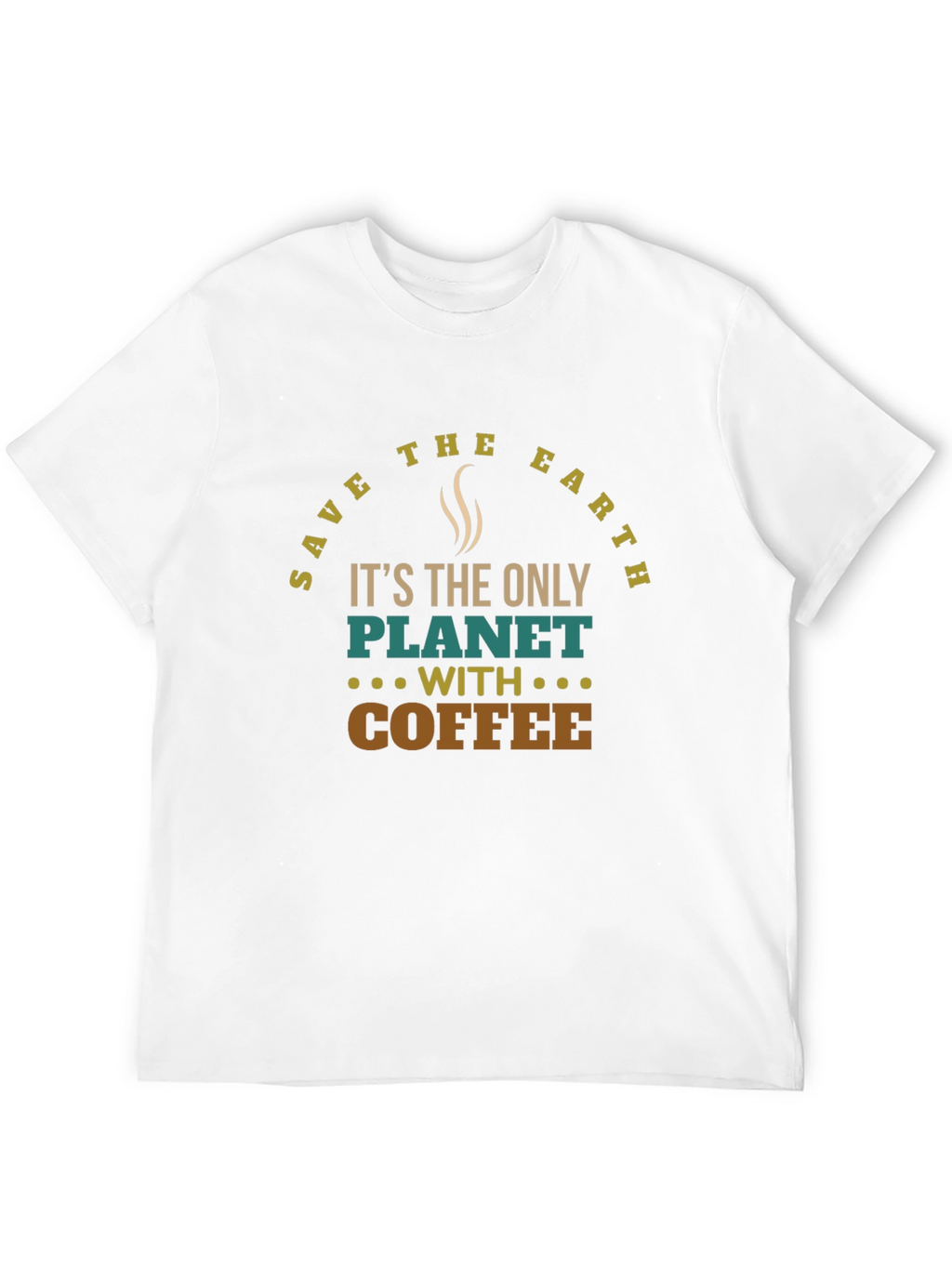 Save the Earth Coffee T-Shirt
