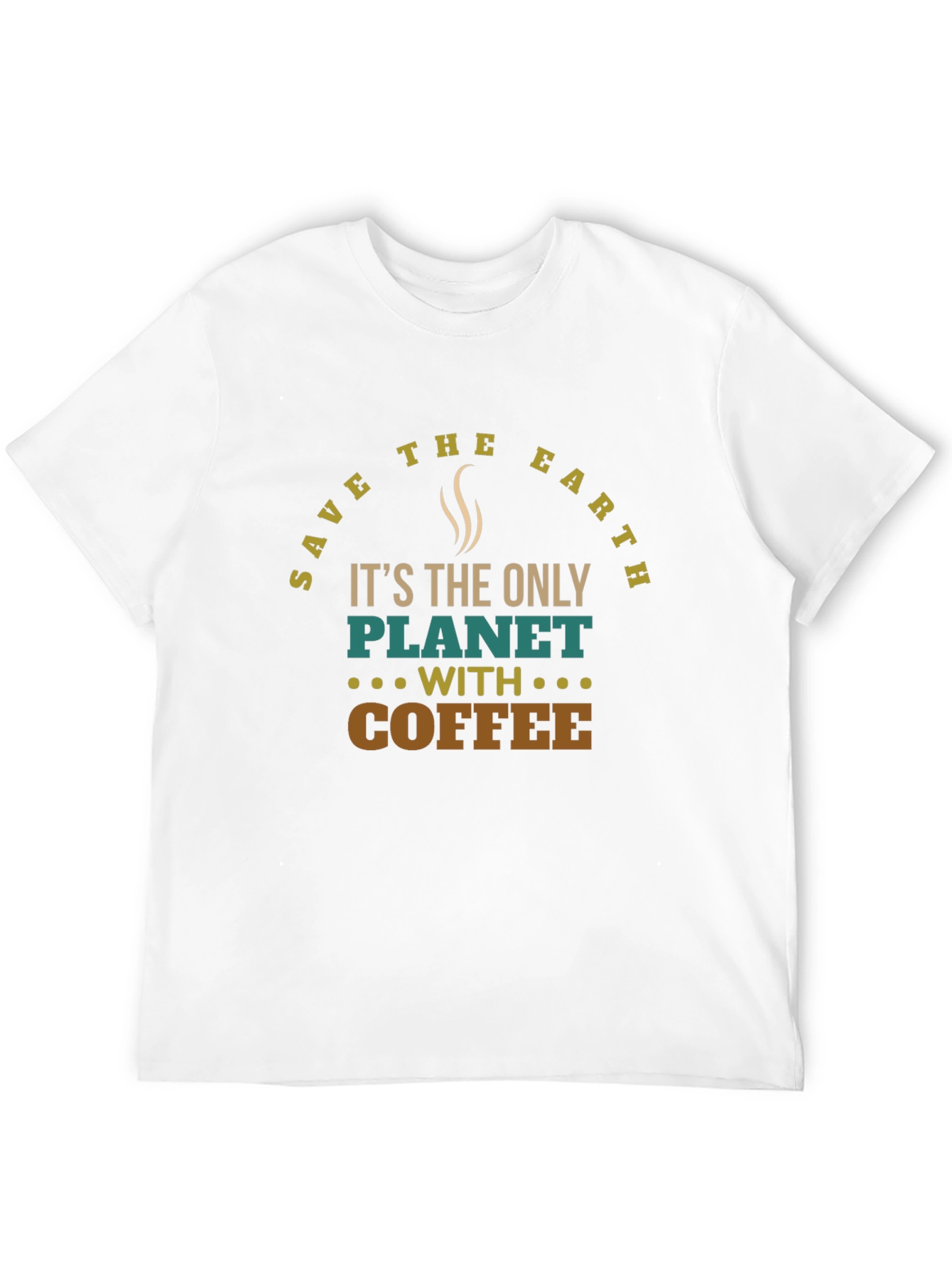 Save the Earth Coffee T-Shirt