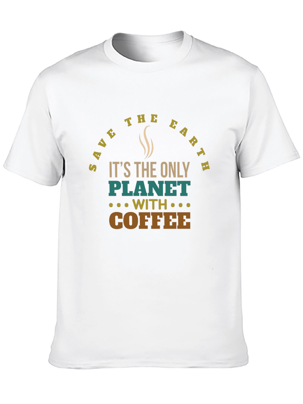 Save the Earth Coffee T-Shirt