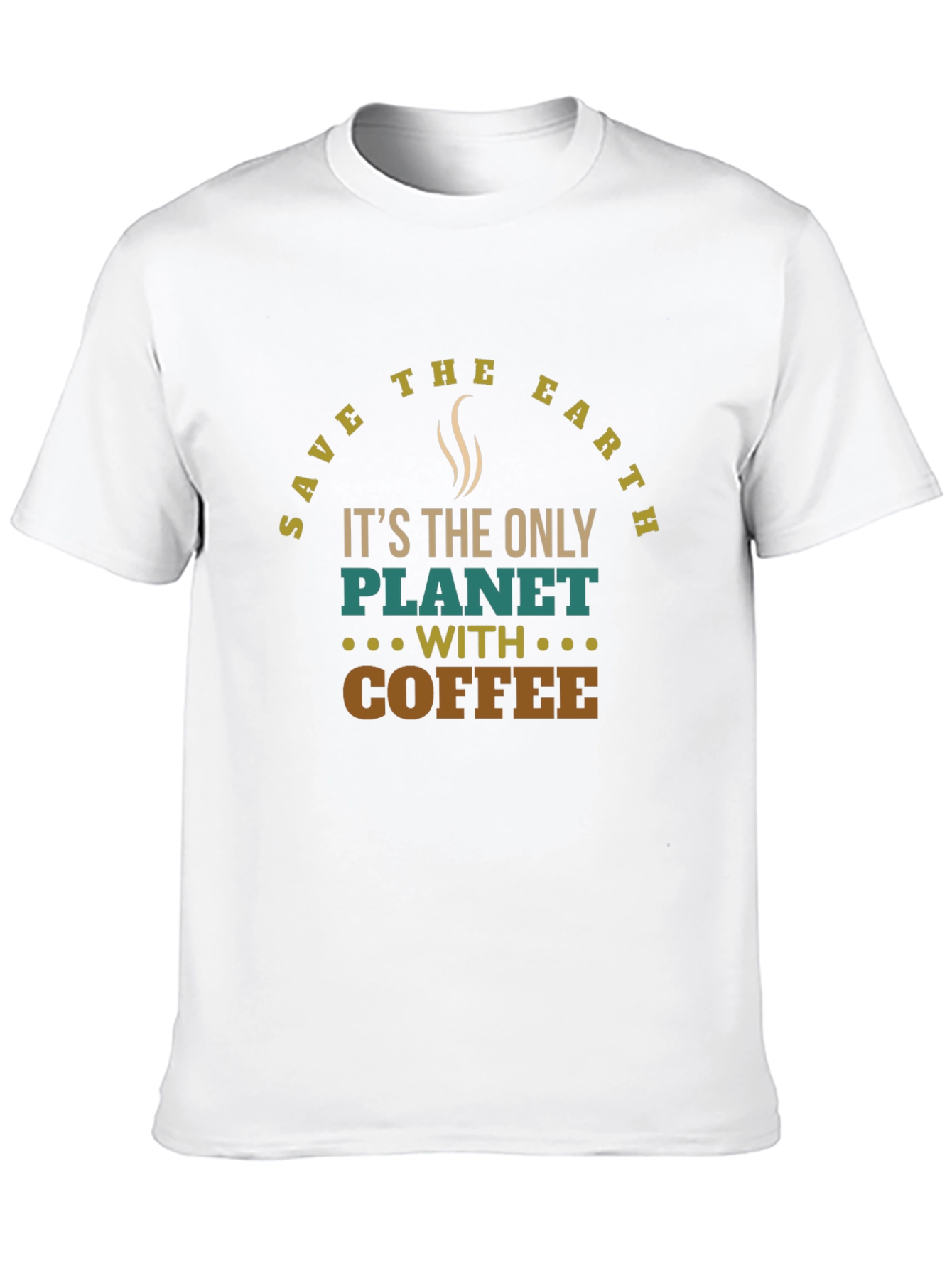 Save the Earth Coffee T-Shirt
